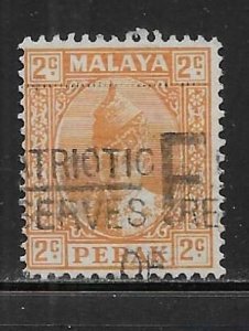 Malaya Perak 85A 2c Sultan single Used