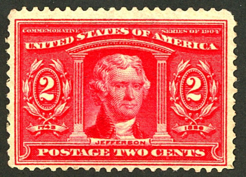 U.S. #324 MINT OG LH