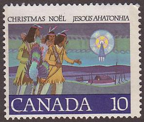 Canada 741 Hunters Following Star 10¢ 1977