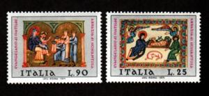 Italy # 1055-1056 Mint!