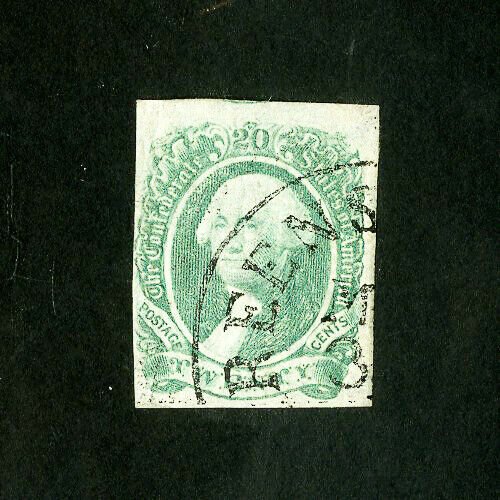 US Stamps # 13 VF Clear town cancel used