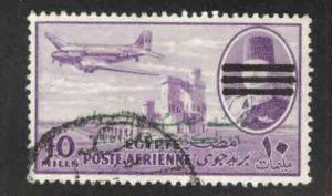EGYPT Scott C83 Used 1953 Bar obliterated and overprinted airmail