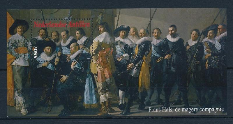 [NA1778] Netherlands Antilles 2007 Frans Hals Dutch painter  MNH Sheet