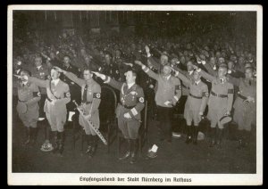 3rd Reich Germany 1933 Hitler Hess Goebbels Streicher Reichsparteitag Nure 99686