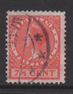 Netherlands  Scott# 175  used single  Perf 12.5