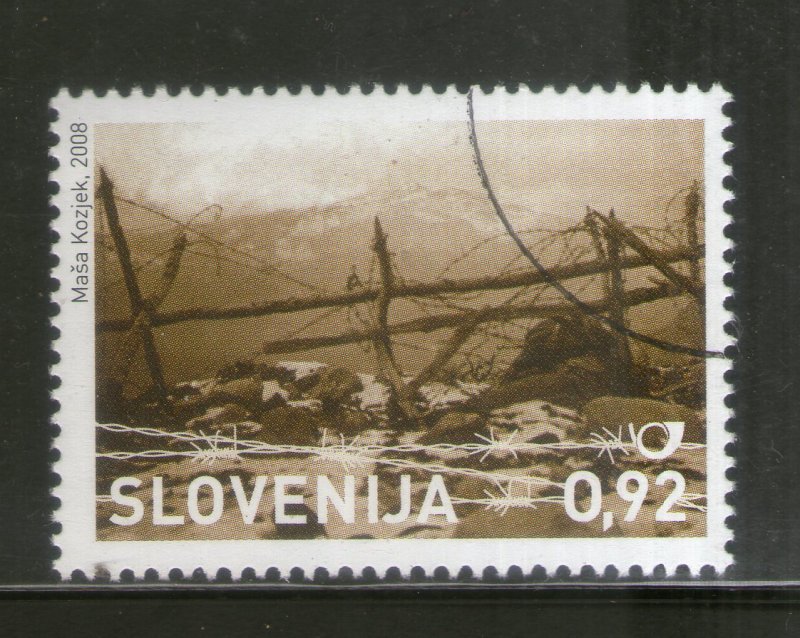 Slovenia 2008 90th Anni of End of WWII Soldier Military Sc 767 SPECIMEN MNH # 10