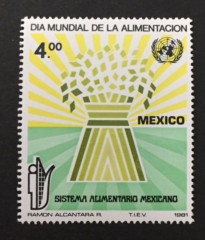 Mexico 1981 #1254,World Food Day, MNH.