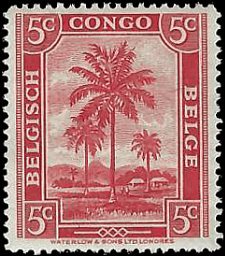 BELGIAN CONGO   #187 MNH (7)