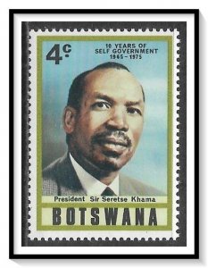 Botswana #132 President Khama MNH