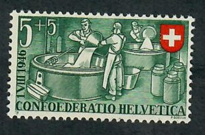 Switzerland B154 Mint Hinged single
