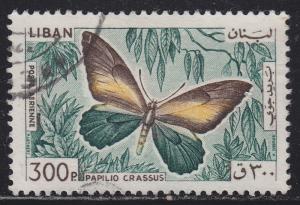 Lebanon C435 Papilio Crassus 1965