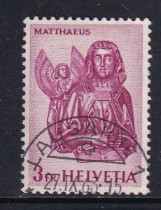 Switzerland   #406 used  1961 Evangelists 3fr