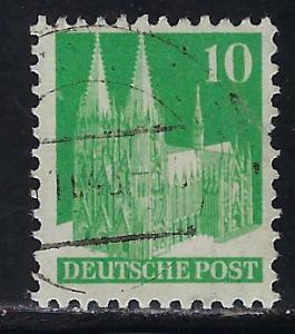 Germany AM Post Scott # 641, used