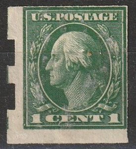 US Schermack Coil SC# 408  Unwatermarked  Unused  (1450k)