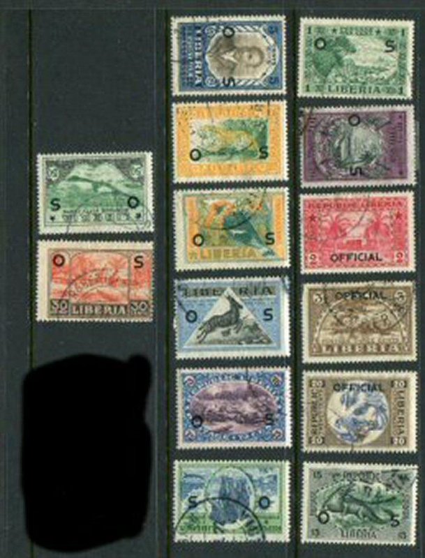 Liberia #O113-26 Used