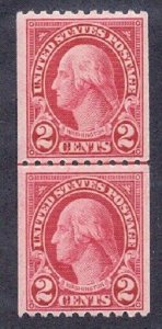 MALACK 606 F/VF OG NH Line Pair, Bold Color!! (Stock..MORE.. w2606