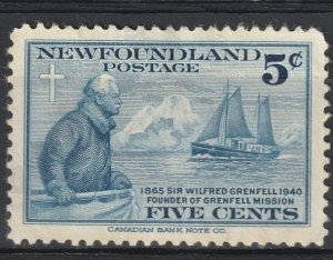 Newfoundland SC# 252 Used Clean Back  VF   (877)