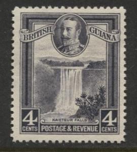 British Guiana - Scott 213 - KGV- Definitive -1934 - MNG - Single 4c Stamp