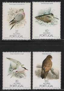 Portugal-Azores 1988 Birds set Sc# 371-74 NH