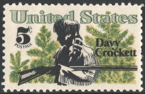 SC#1330 5¢ Davy Crockett Issue (1967) MNH