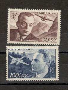 FRANCE - 2 MNH STAMPS - Mi.No. 809/10 - 1948.