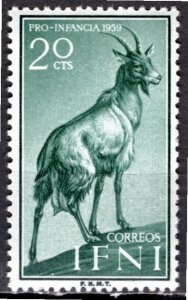 Spanish Colonies, IFNI; 1959: Sc. # 86: MLH Single Stamp