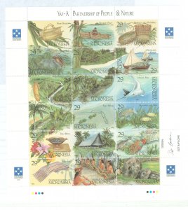 Micronesia #186  Single (Complete Set) (Animals) (Flora)