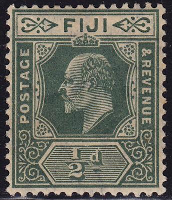 Fiji - 1908 - Scott #70A - mint