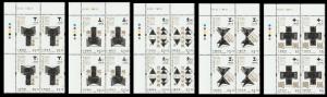 Hong Kong 2017 100 Years of Numbered Typhoon Signals block set UL 5x4 MNH