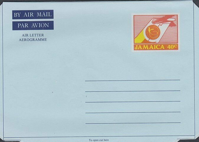 JAMAICA 40c aerogramme - unused............................................L232