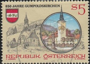 Austria #1510, Used  From 1990