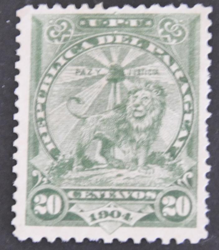 DYNAMITE Stamps: Paraguay Scott #105   UNUSED