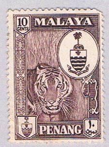 Malaya Penang 61 Used State crest (BP22818)