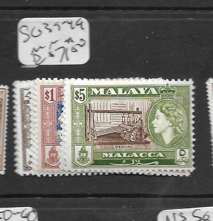 MALAYA MALACCA (PP0109B) QEII   SG 39-49  MNH