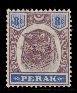 MALAYSIA - Perak QV SG71, 8c dull purple and ultramarine, LH MINT. Cat £45.