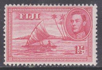 Fiji sc#132a 1949 1-1/2p KG6 Scenes MLH