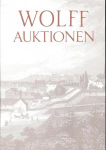 Wolff: Sale # 21  -  21. Wolff Auktionen, Wolff 21