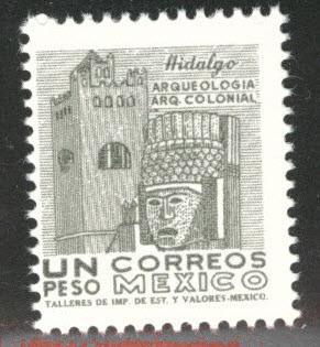 MEXICO Scott 882a MNH** perf 14 stamp