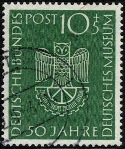GERMANY 1953 50th ANNIV of SCIENCE MUSEUM MUNICH USED (VFU) SG1089 P.14 SUPERB