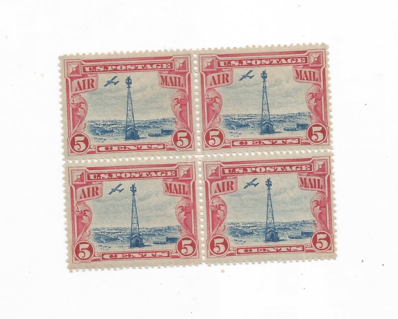 US SCOTT# C11, BLOCK OF 4, MNH, OG