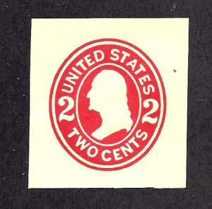 U412 Mint... Cut Square... SCV $0.50