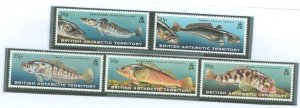 British Antarctic Territory #275-279