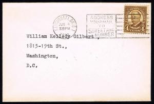 US #685 TAFT DEFINITIVE 4 c. CINCINNATI OHIO 1ST DAY COVER 1930 - VF (ESP#680)