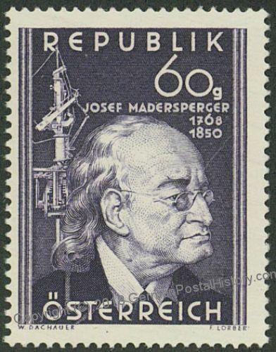 Austria 60g Josef Madersperger Mi951 MNH 43496