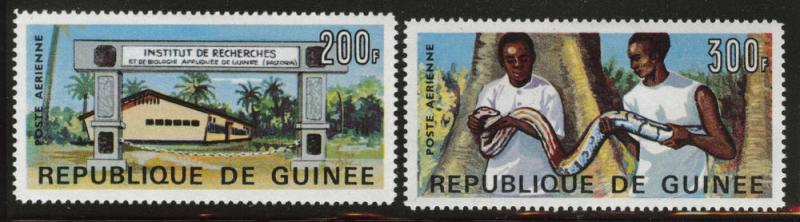 Guinea Scott C88-89 MH* airmail snake set 1967