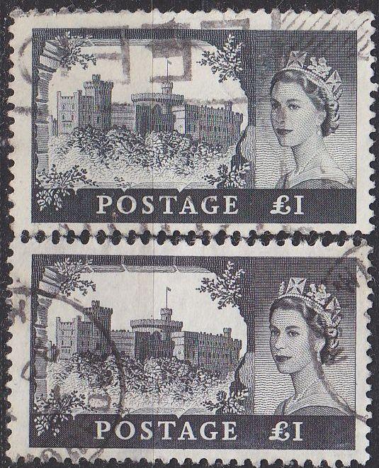 ENGLAND GREAT BRITAIN [1959] MiNr 0338 I,II ( O/used )