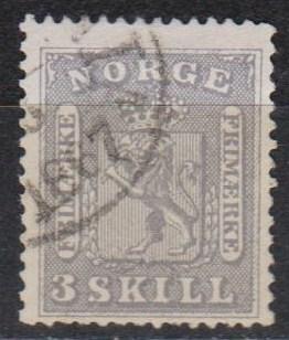 Norway #7 F-VF Used CV $600.00 (B5328)