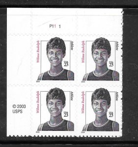 #3422 MNH Plate Block & Copy Block of 4