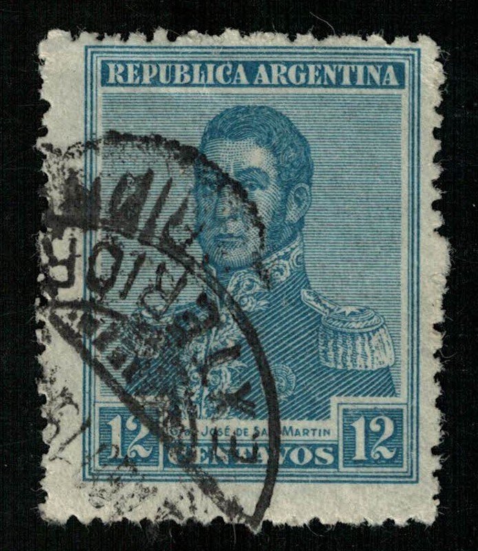 Argentina, 12 centavos, General San Martin, (Т-6575)