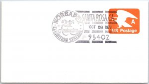 US SPECIAL EVENT COVER NORBAPEX EXHIBITION AT SANTA ROSA CALIFORNIA 1978